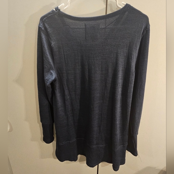 Cupio Womans Large Blue Long Sleeve Top/Tunic - Picture 4 of 6